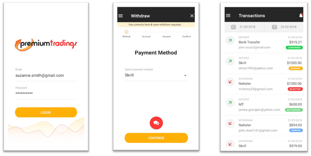 PremiumTradings Mobile App